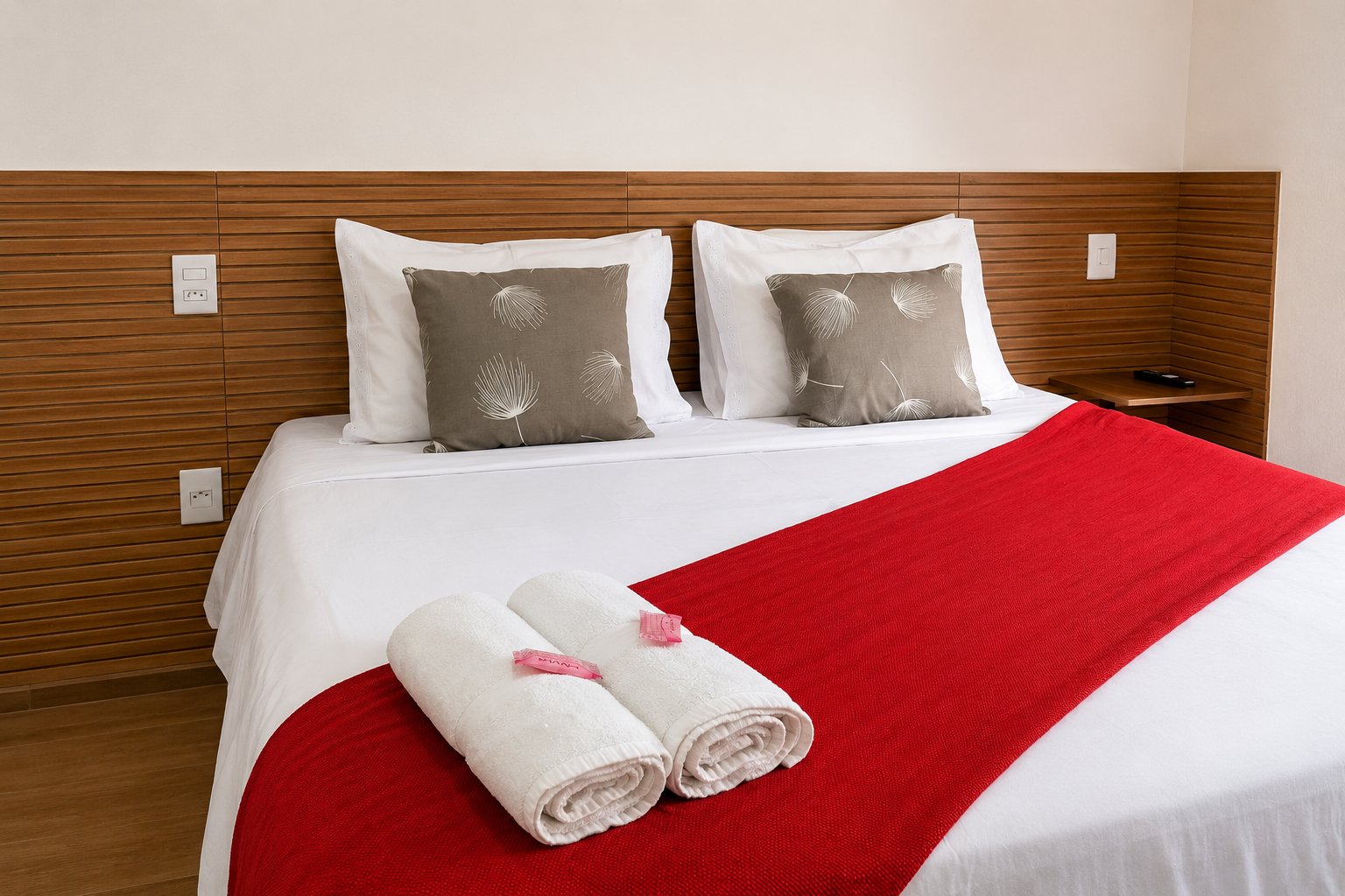 Cama do Quarto Véu da Noiva